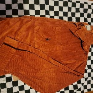 Brand New  Vans Crop Corduroy lightweight Jacket.